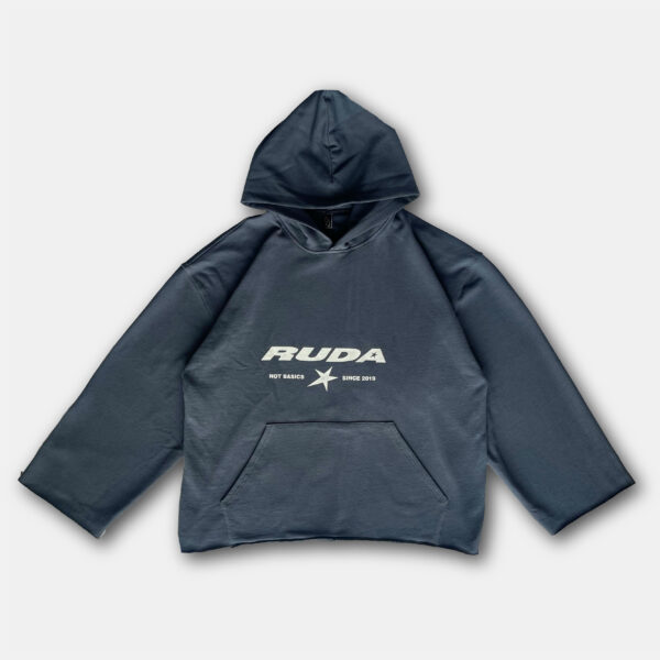 HOODIE GRIS AZUL - NOT BASICS
